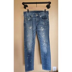 True Religion splatter jeans waist size 30